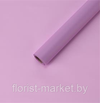 Пленка матовая PASTEL 60 см*10 м, на втулке, сиреневый