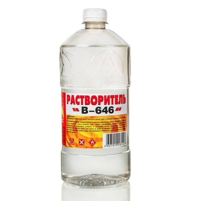 Растворитель В-646 1,0л (Вершина)