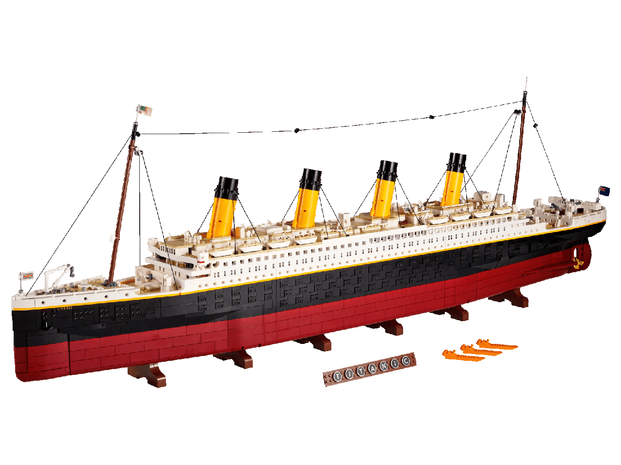Конструктор Icons Титаник 9090 деталей аналог Lego