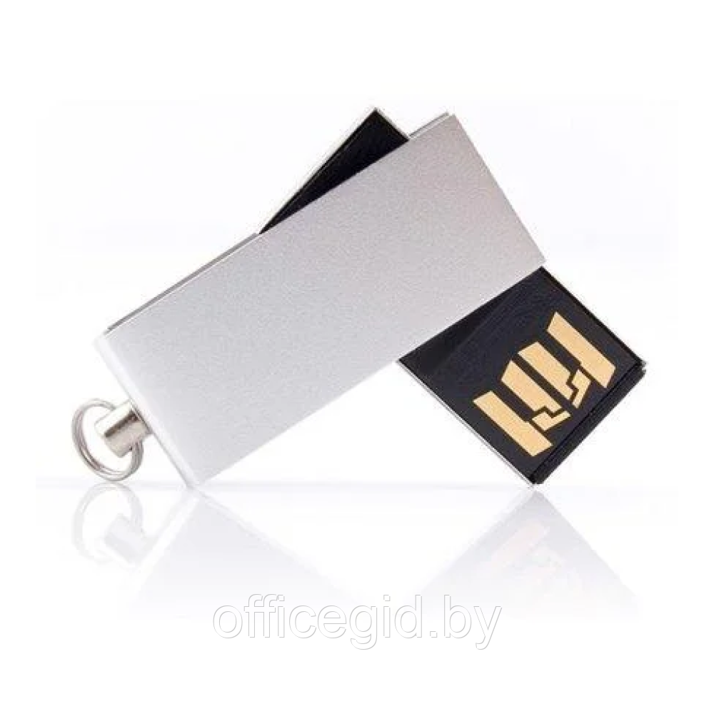 USB Flash 2.0 16 Gb VDM-055, пластик, метал, белый