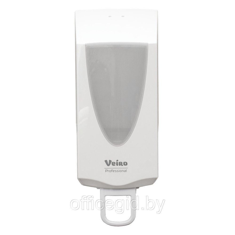Диспенсер "VEIRO Professional SAVONA" для жидкого мыла, 0.8 л, ABS-пластик, белый