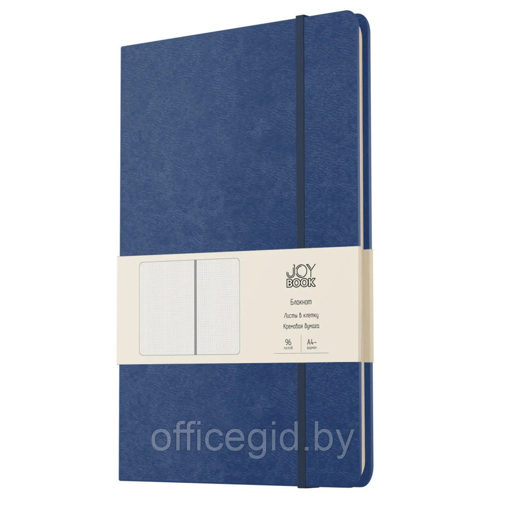 Блокнот "Joy Book. Летние сумерки", А4, 96 листов, в клетку, синий