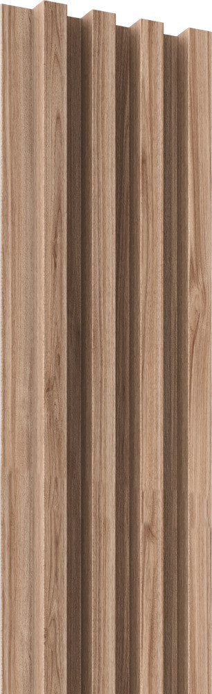 Реечная ПВХ панель Wood Lab Legno Орех Пекан сливочный