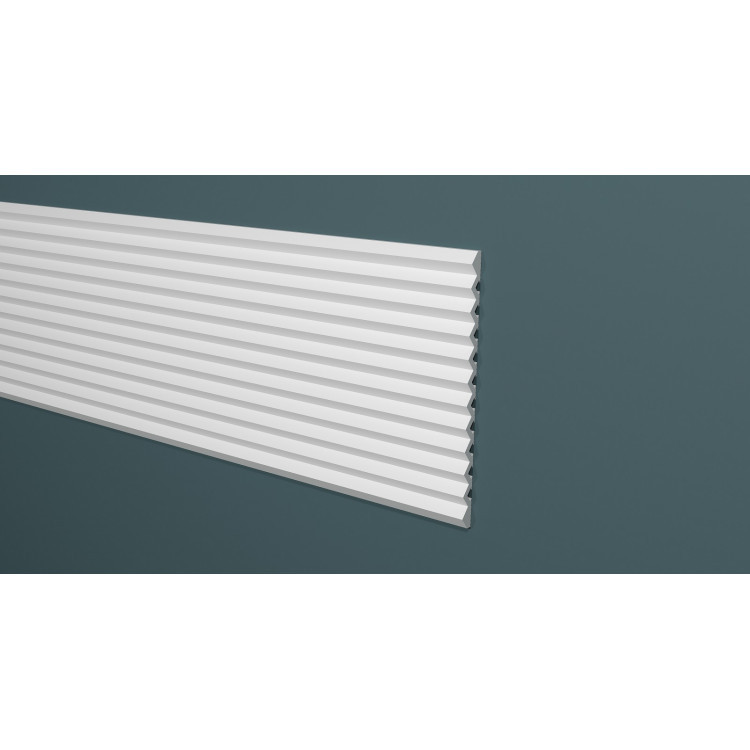 Стеновая панель из дюрополимера Decor-Dizayn Белая Лепнина DD912 (3 метра)