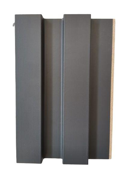 Стеновая панель МДФ WellMaker Графит 19x123 (ПН-37)