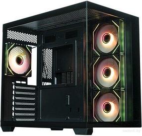 Корпус XASTRA QW500 4ARGB-C10-UC (черный)