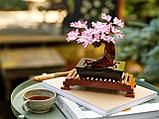 Конструктор Icons Bonsai Tree 878 деталей аналог lego, фото 3