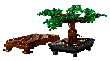 Конструктор Icons Bonsai Tree 878 деталей аналог lego, фото 8