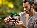 Конструктор Icons Bonsai Tree 878 деталей аналог lego, фото 10