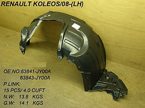Подкрылок передний левый RENAULT: KOLEOS 2008- (2011 FACELIFT)