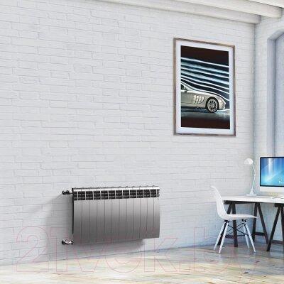 Радиатор биметаллический Royal Thermo Biliner 500 Silver Satin, фото 2