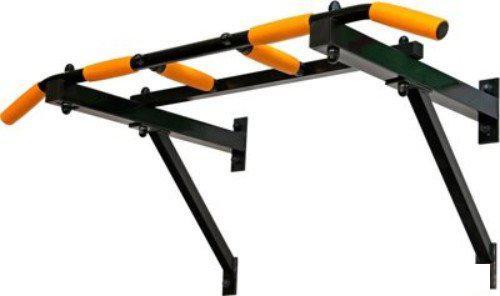 Турник Absolute Champion Треххватный к стене АЧ 8360 (черный/желтый)