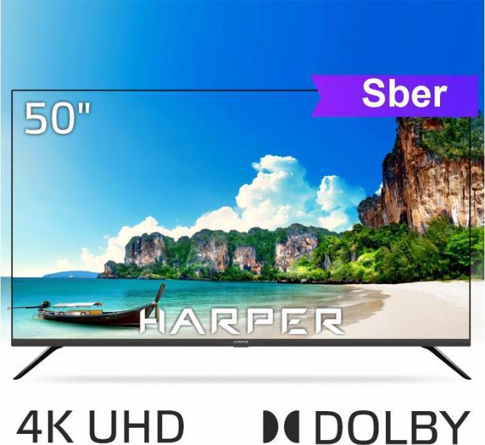 HARPER 50U695TS UHD 4K SMART TV Салют