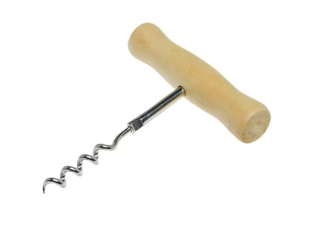 ШТОПОР мет. с деревянной ручкой 11 см (арт. AN57-1)