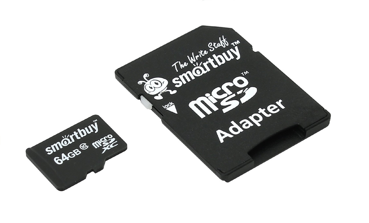 Карта памяти MicroSDXC 64GB SmartBuy (Class 10) - фото 3 - id-p36232118