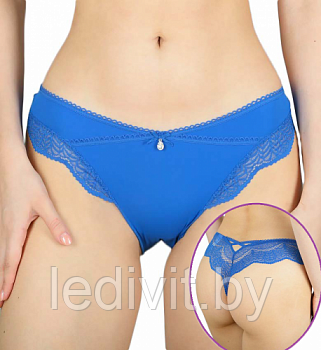 Стринги- бразильяно Арт:2011 Coeur Joie Размер:42-50 эластан с гипюром