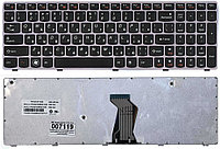 Клавиатура ноутбука LENOVO B570, серая рамка