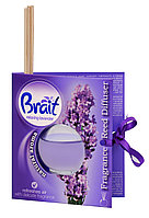 Освежитель воздуха с ротанговыми палочками BRAIT "RELAXING LAVENDER" (40 мл)