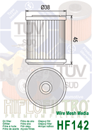 Масляный фильтр HF142 - фото 2 - id-p36220321