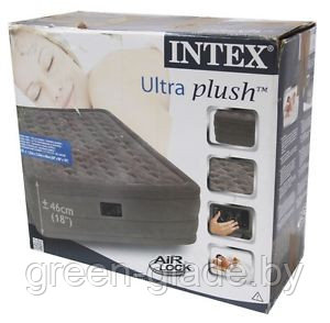 Intex 66958 Надувная кровать Ultra Plush Bed, размер 152x203x46 см (насос 220v) - фото 6 - id-p1550459