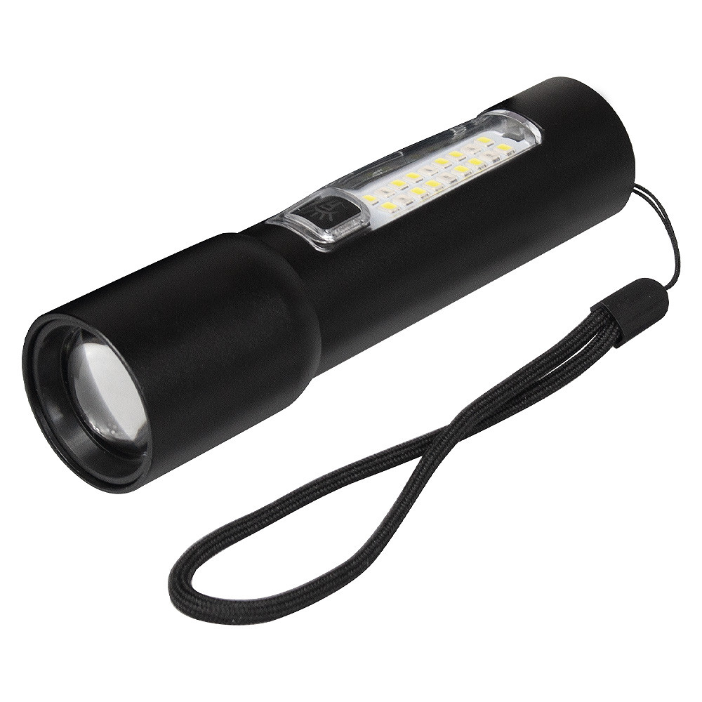 Оптом Фонарь Tools Ghent, алюминиевый, аккумуляторный, с зарядкой type-c