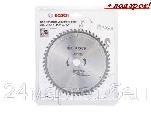 BOSCH Китай Диск пильный 190х20 мм 54 зуб. универсальный ECO ALUMINIUM BOSCH (твердоспл. зуб)