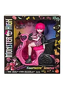 Планета Игрушек Кукла Дракулаура со скутером, Монстр Хай JDR61