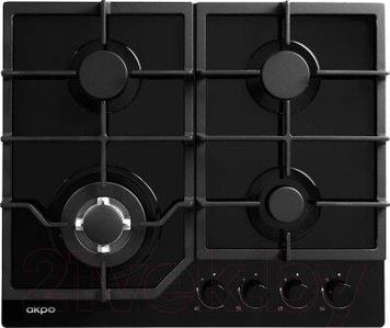 Газовая варочная панель Akpo PGA 604 FGC-T BL