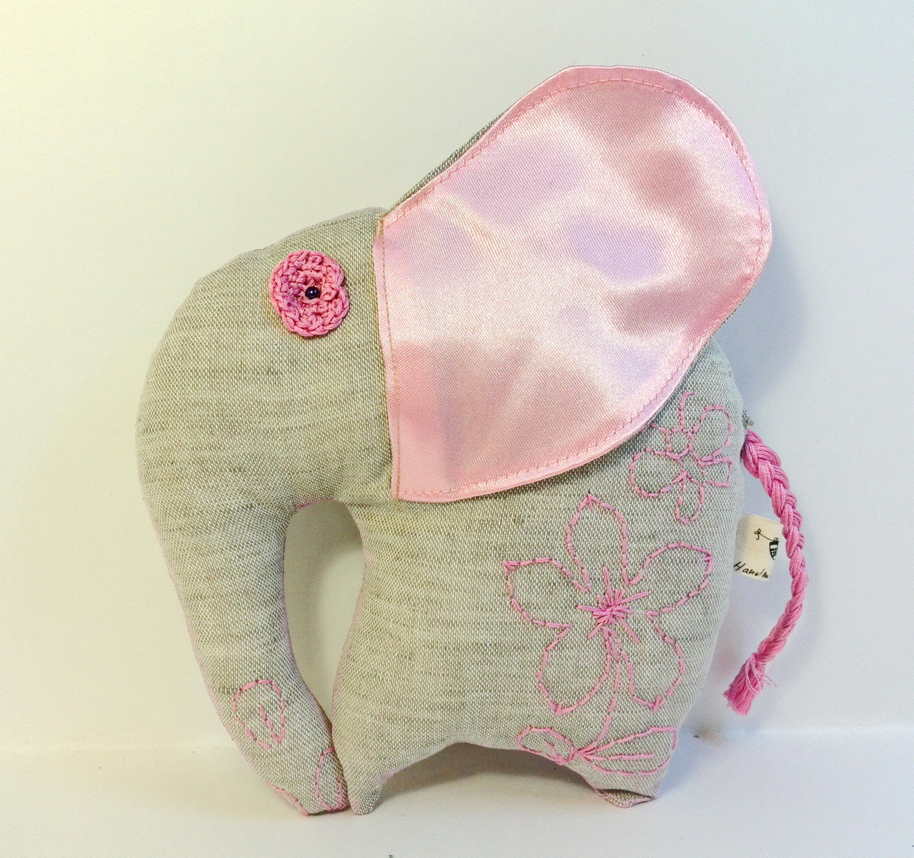 Подушка-игрушка "Слон", розовый. арт. ПИ0001