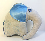 Подушка-игрушка "Слон", голубой. арт. ПИ0003, фото 2