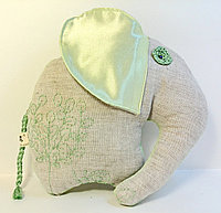 Подушка-игрушка "Слон", салатовый. арт. ПИ0002
