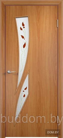 Двери межкомнатные МДФ ПО С2 Витраж - фото 2 - id-p7065190