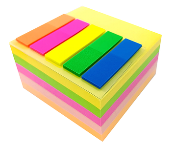 Набор "deVENTE. MonoChrome" клейкой бумаги для заметок 76x76 мм, 400 л., 4 цв. заклад. Цена без учета НДС 20%