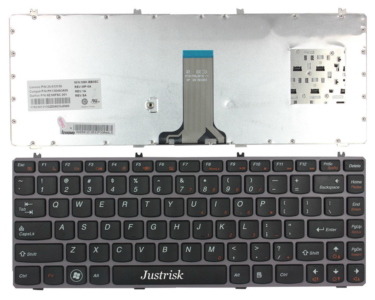 Клавиатура ноутбука LENOVO Y470