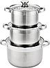 Набор кастрюль Appetite Silver WT20SET2, фото 5
