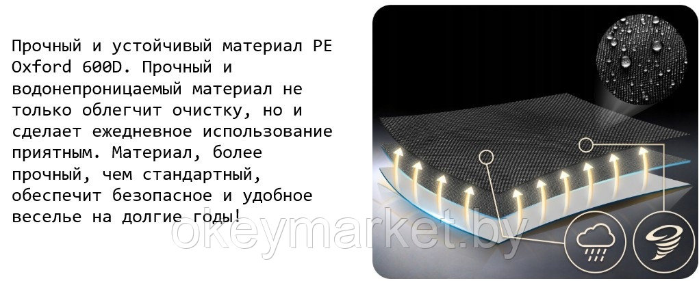 Детские подвесные качели-гнездо Neo-Sport 105 см , макс. нагрузка 150 кг - фото 9 - id-p245435190