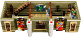 Конструктор Icons Музей Естествознания 4014 деталей аналог Lego, фото 3