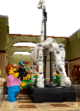 Конструктор Icons Музей Естествознания 4014 деталей аналог Lego, фото 4