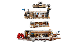 Конструктор Ideas Речной Пароход 4090 деталей аналог Lego, фото 4