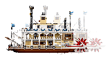 Конструктор Ideas Речной Пароход 4090 деталей аналог Lego, фото 6