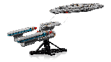 Конструктор Icons Энтерпрайз корабль Звездный Путь 3600 деталей аналог Lego, фото 6