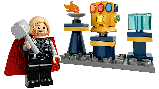 Конструктор Marvel Молот Тора 863 детали аналог Lego, фото 4