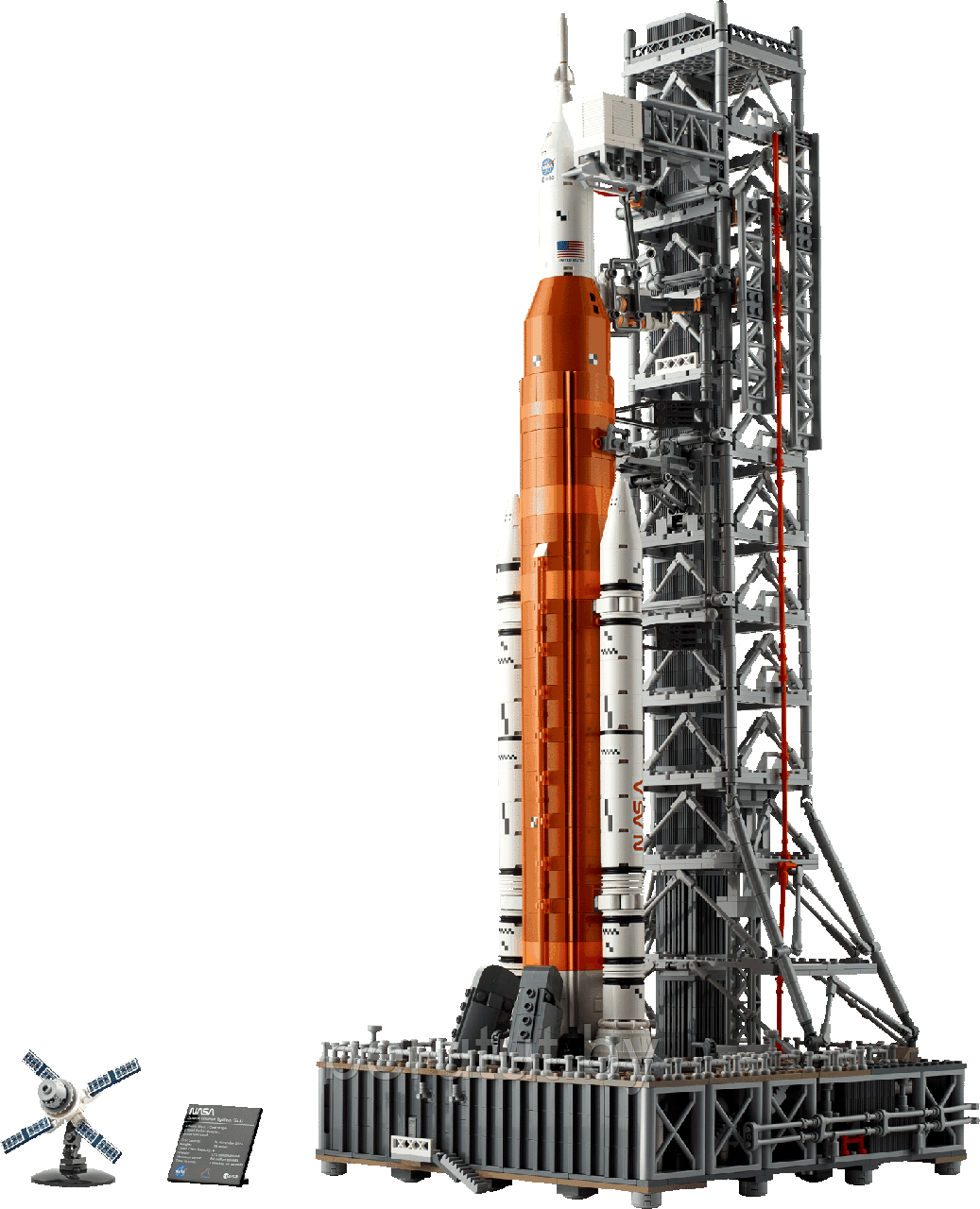 Конструктор Icons «Система космических запусков» НАСА 3601 деталей аналог Lego