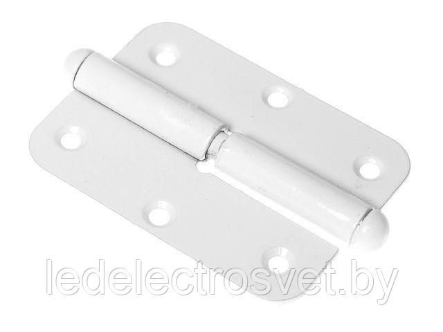 Петля 85 мм левая, белая STARFIX