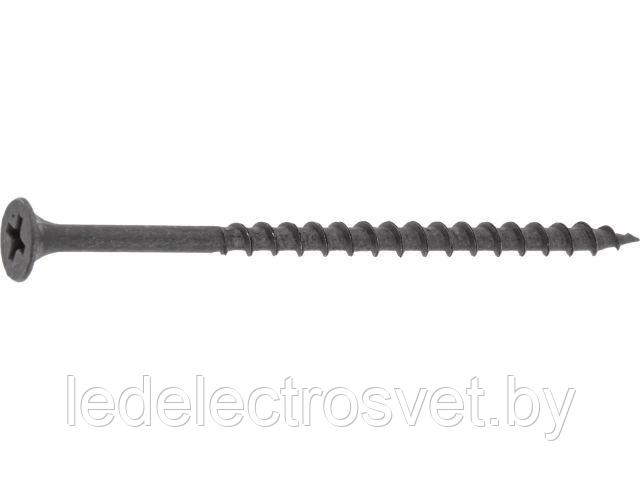 Саморез 4.8х95 мм для монтажа ГКЛ к дереву, фосфат (30 шт в пласт. конт.) STARFIX