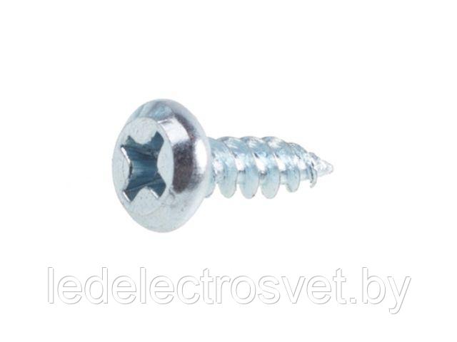Саморез 3.5х11 мм для лист. металла, цинк, острый (300 шт в пласт. конт.) STARFIX