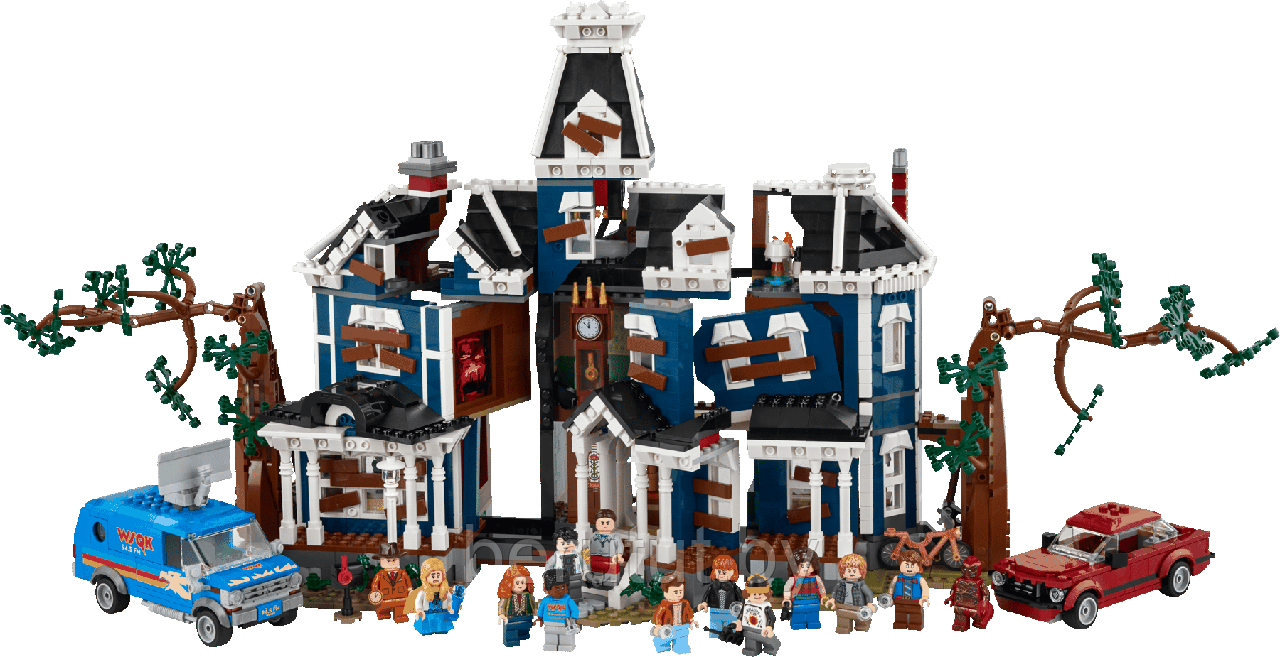 Конструктор Icons «Очень странные дела: Дом Крила» 2593  детали аналог Lego