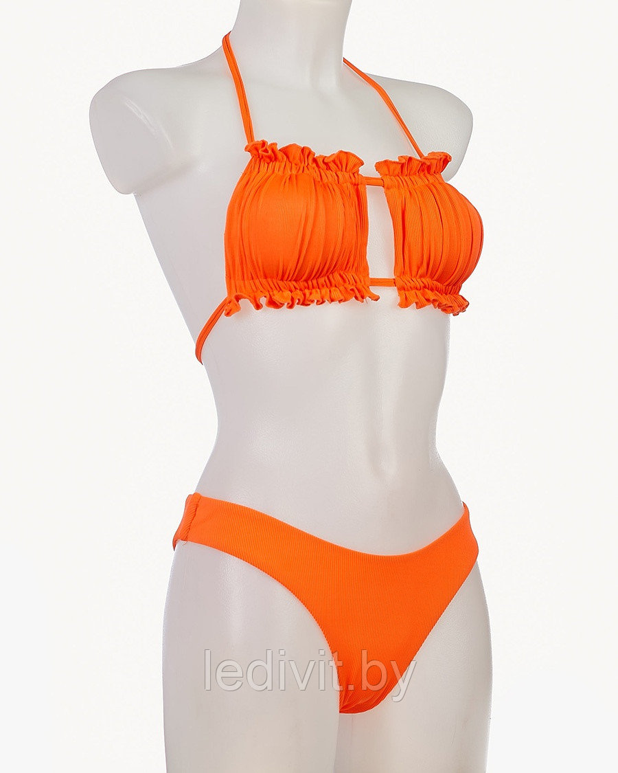 123-1 B Купальник раздельный (40-48) (44, оранжевый)