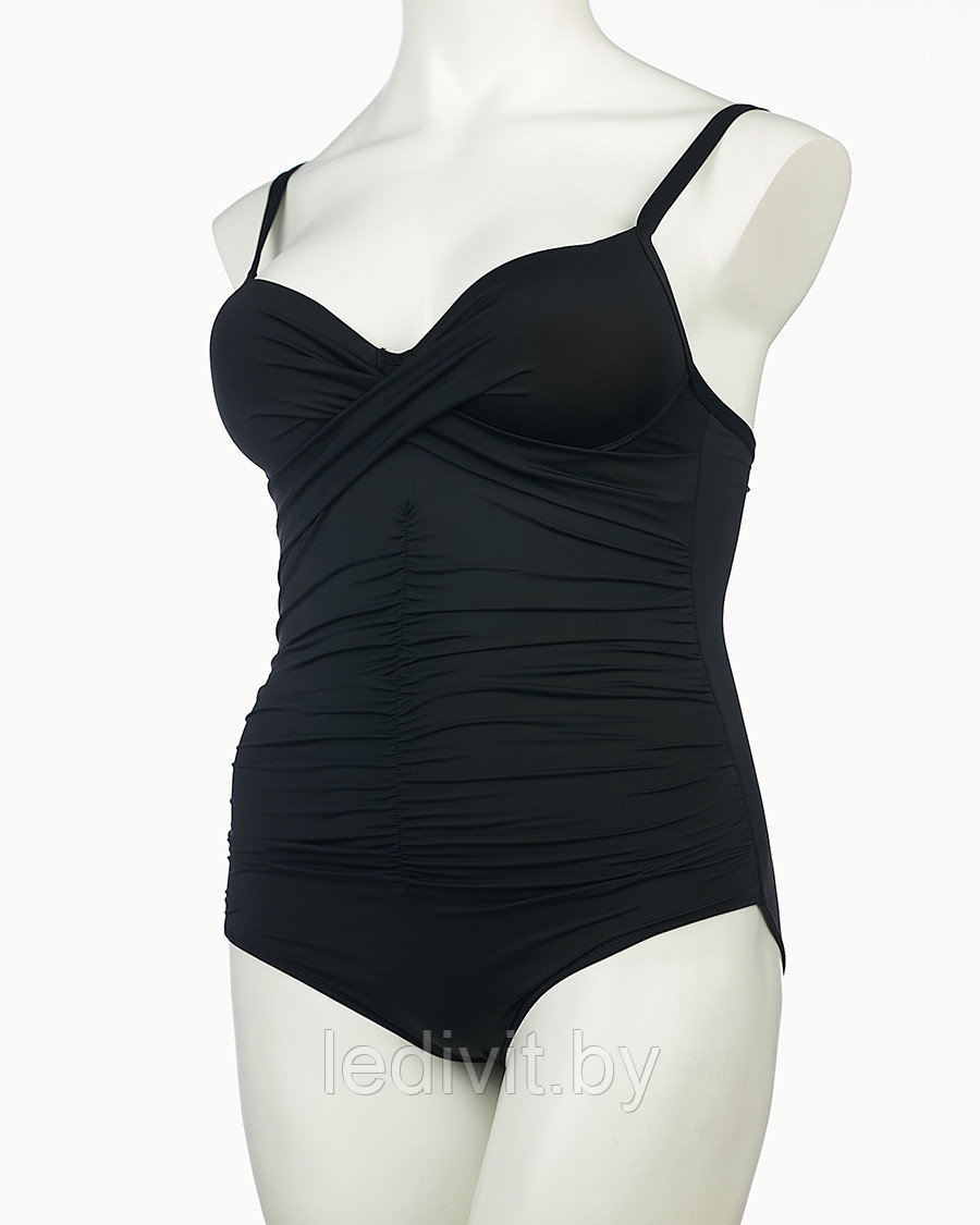 266 T Купальник сплошной (52-60) (48, черный)