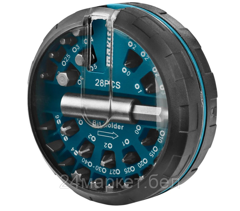 Набор бит (28 шт) с магнитным адаптером MAKITA